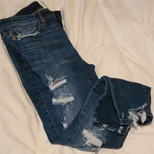 Judy Blue - Distressed skinny jeans
